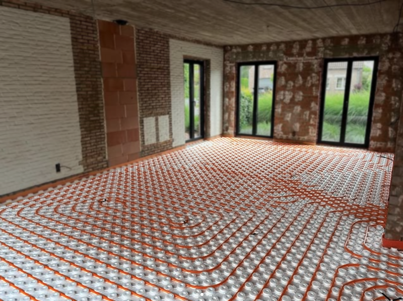 Vloerverwarmingsysteem droge opbouw | Kley BV